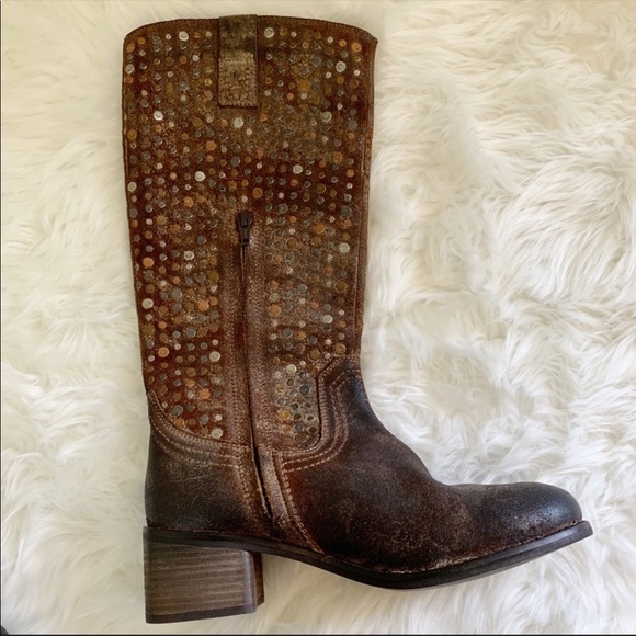 Diba True Shoes Diba True Studded Riding Boots Poshmark